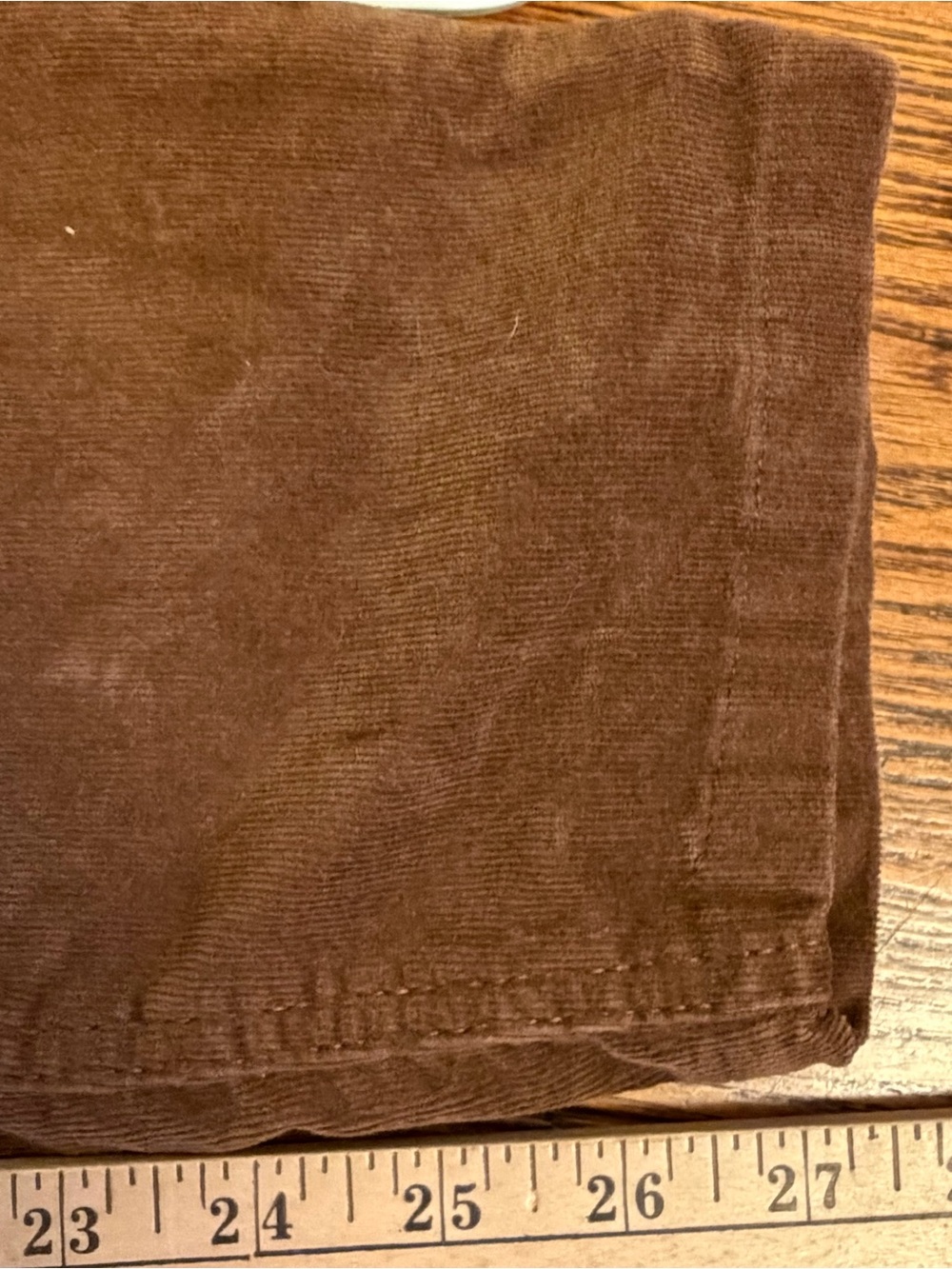 KUT from the Kloth Mia Toothpick Skinny Brown Corduroy Pants Stretch - Picture 7 of 9